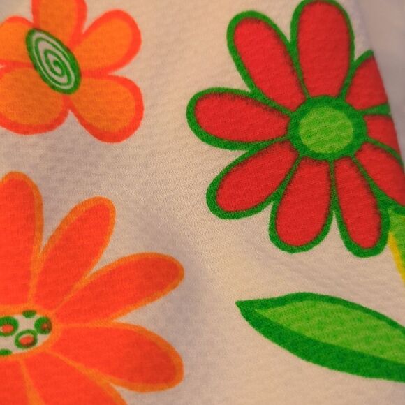 Florence Eiseman Girls groovy flower power print dress size 10 - Picture 5 of 7